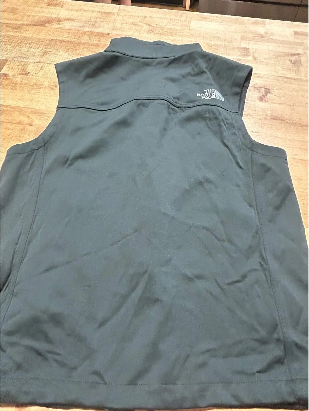 The North Face x Jaguar Land Rover black zip vest unisex petite small